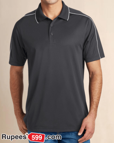 Mens Piped Polo T-Shirt Product