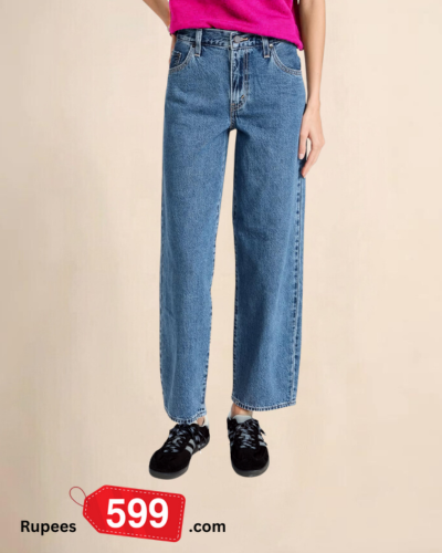 Ladies’ Baggy Dad Denim