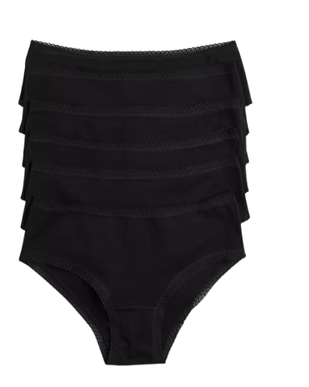 6 Pack Ladies Briefs