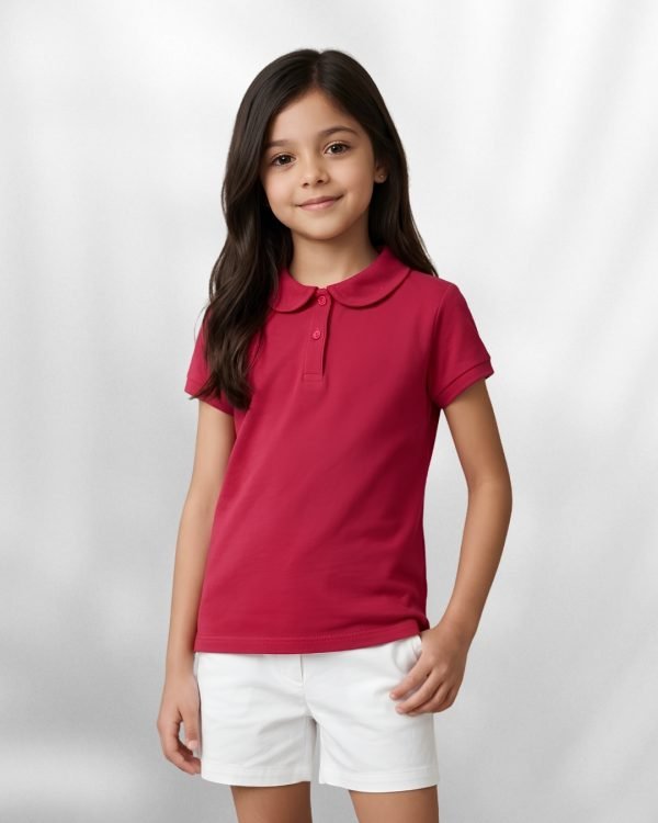 Girls’ Classic Collar Polo