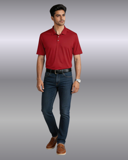 Men’s City Stretch Polo T‑Shirt