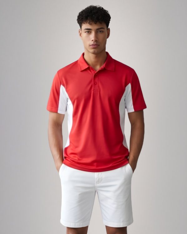 Men's Two Tone Polo