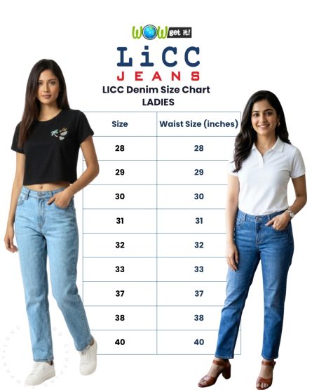 LICC Women's Straight-Leg Comfort Denim - Image 2