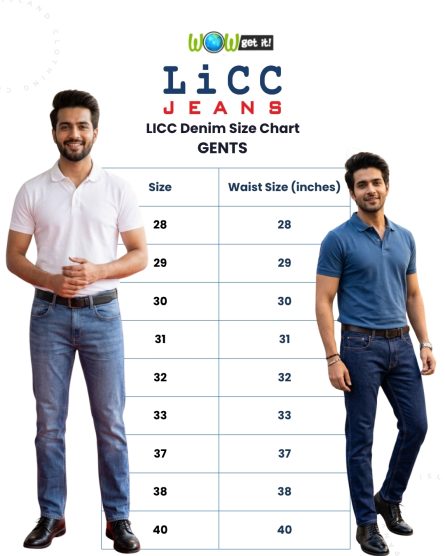 LICC Men's Slim Fit Comfort Denim - Image 2