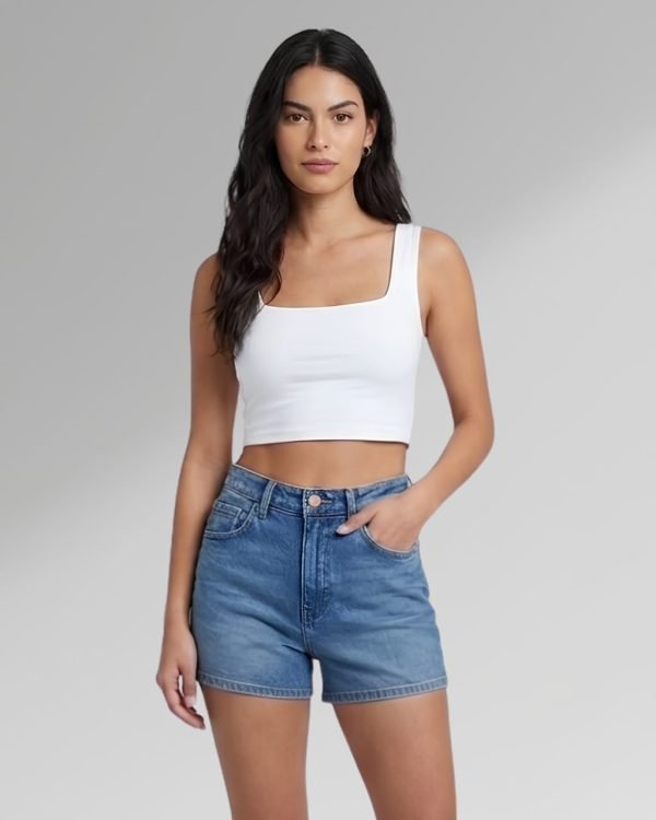 Ladies' Comfort Fit Denim Shorts